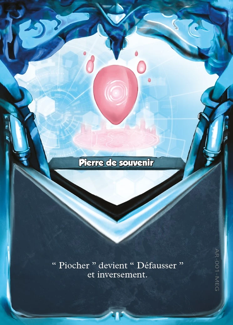 Carte Pierre de souvenir