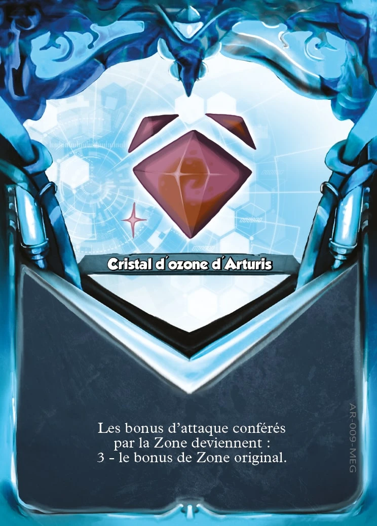 Carte Cristal d'ozone d'Arturis