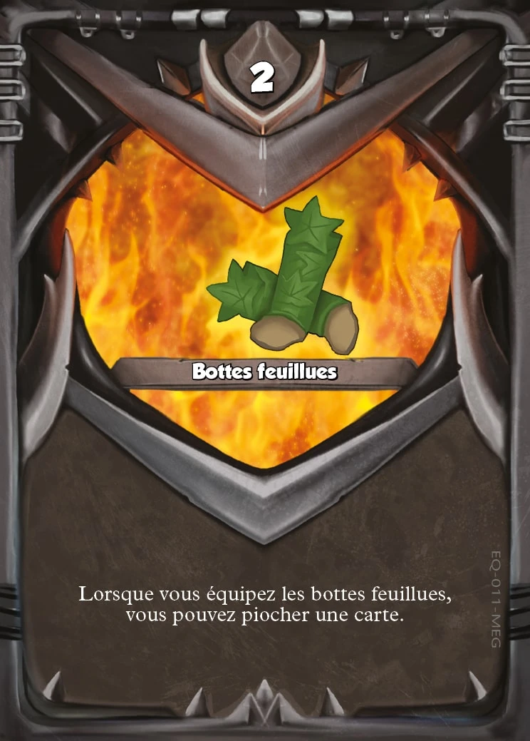 Carte Bottes feuillues