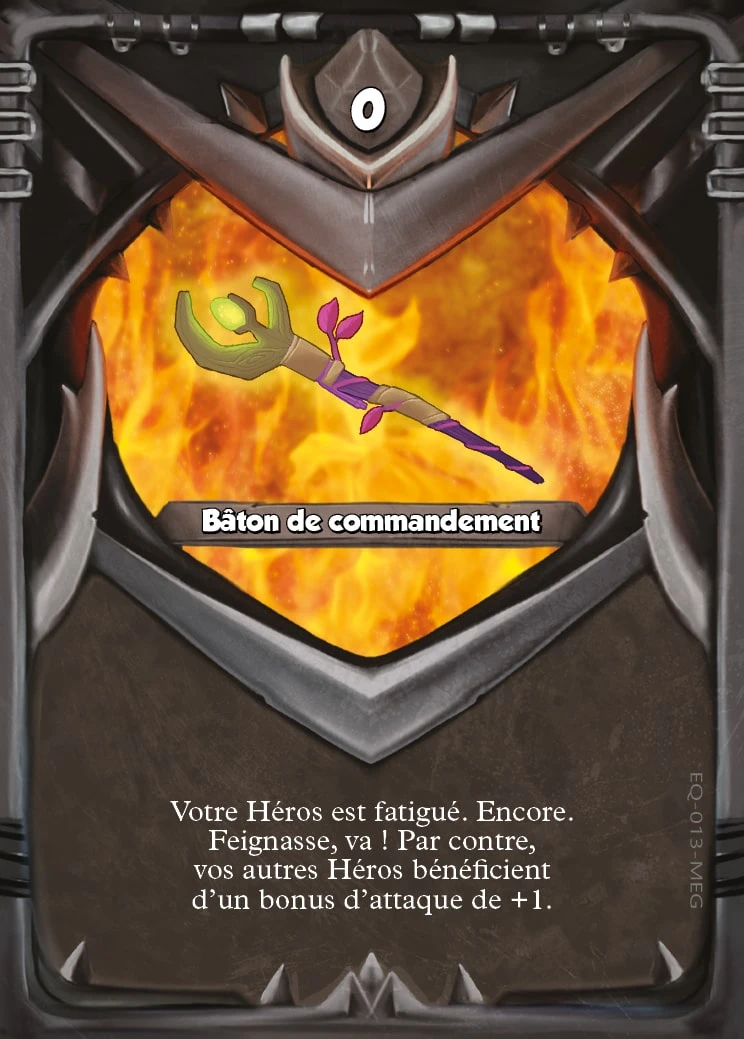 Carte Bâton de commandement