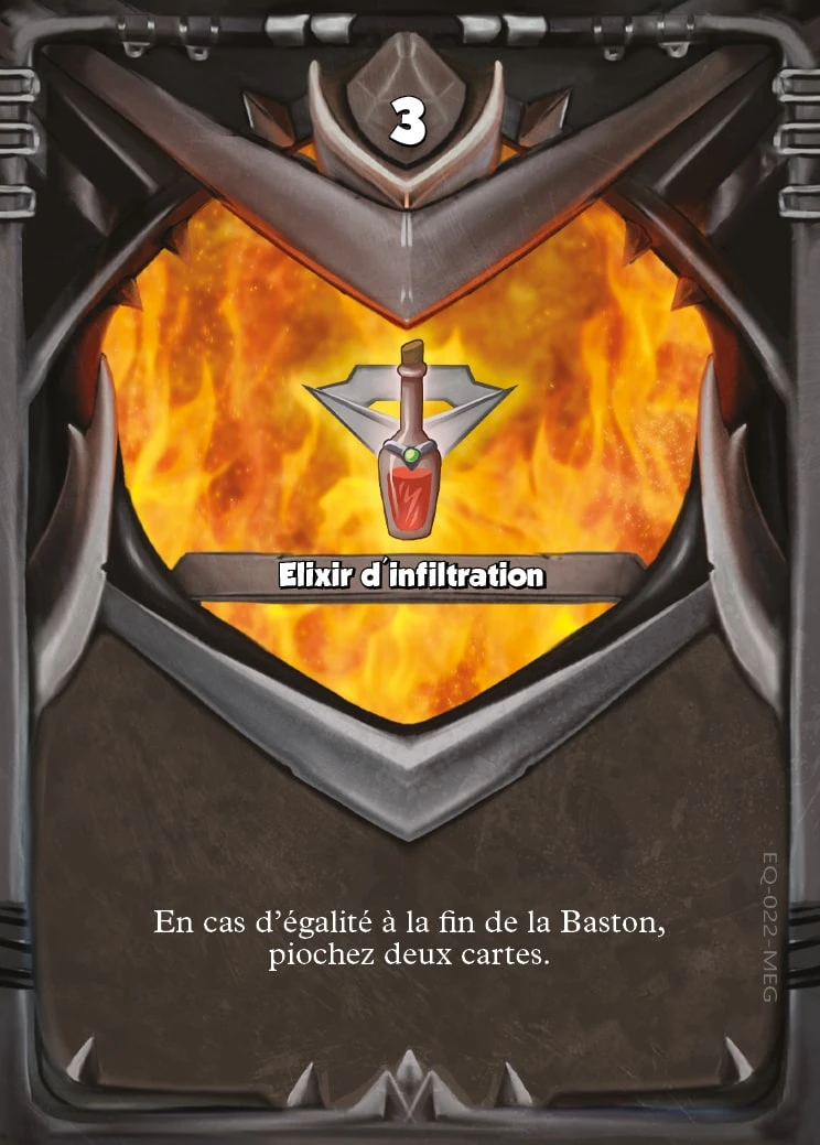 Carte Elixir d’’infiltration