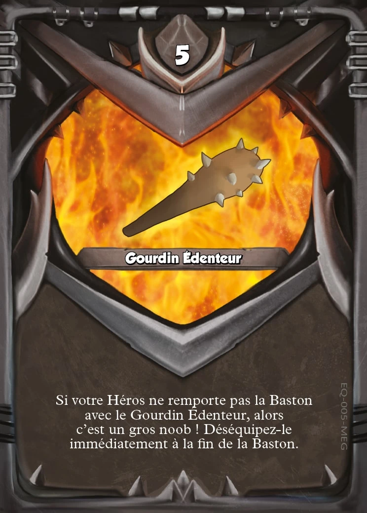 Carte Gourdin Édenteur