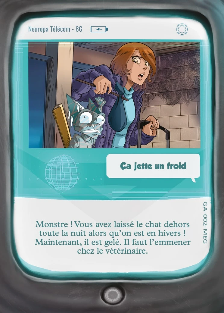 Carte Ça jette un froid