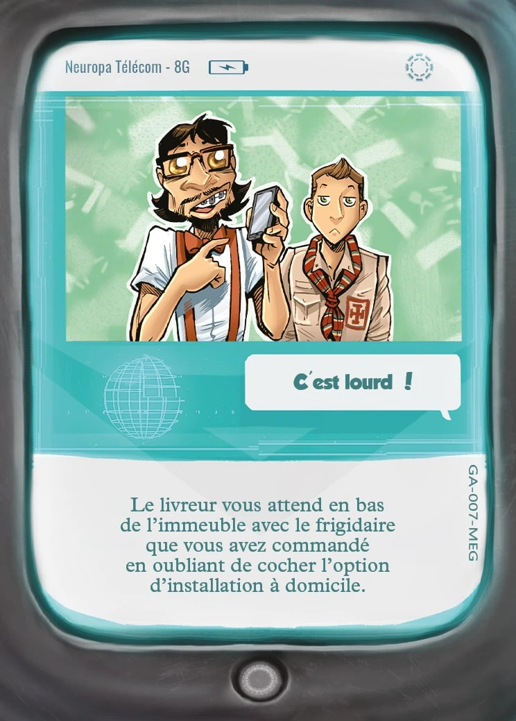 Carte C’est lourd !