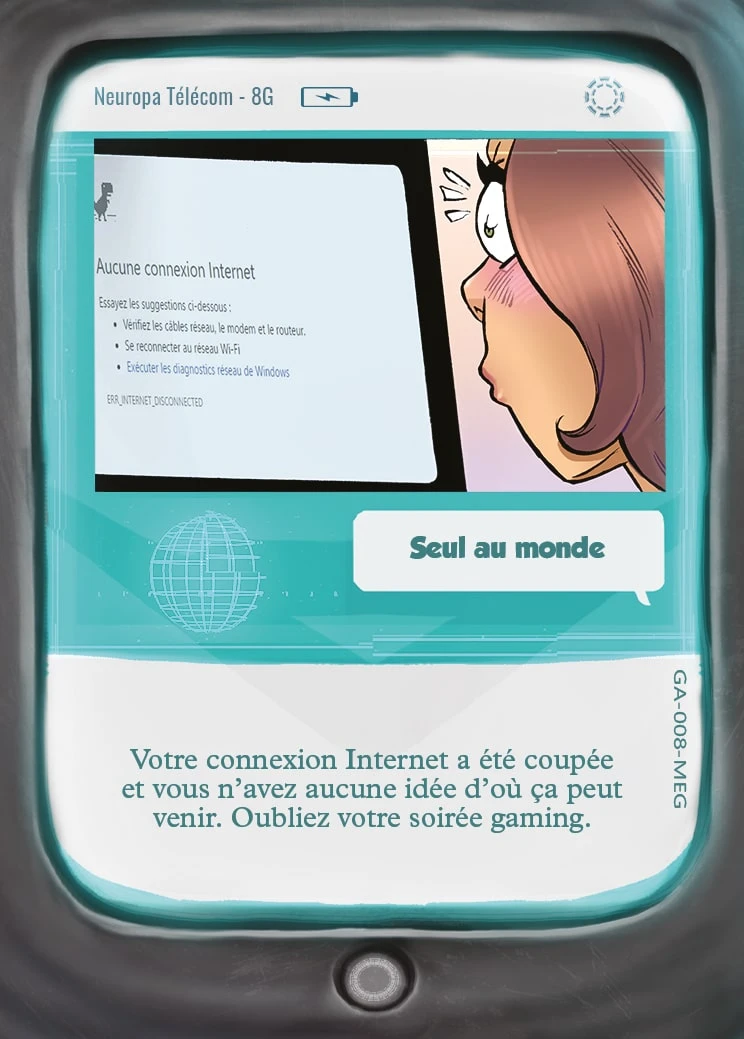 Carte Seul au monde