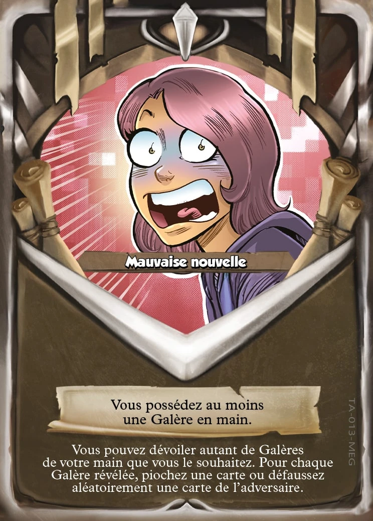 Carte Mauvais nouvelle