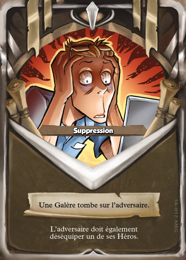 Carte Suppression