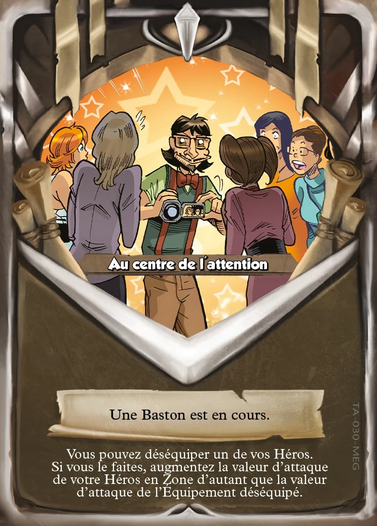 Carte Au centre de l’attention