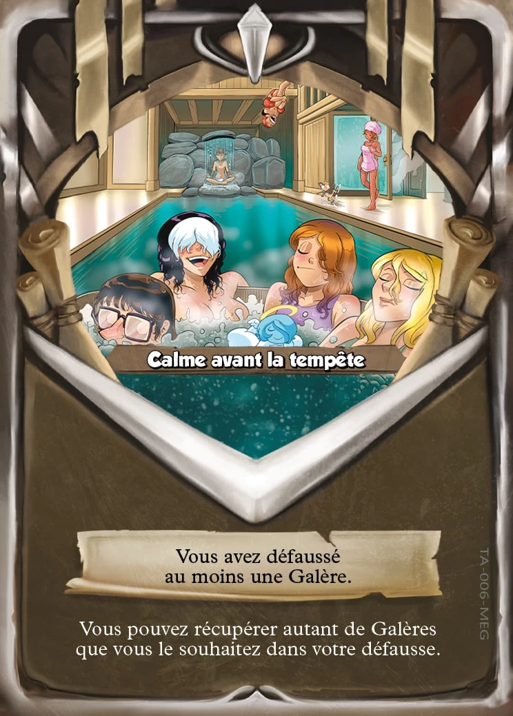 Carte Calme avant la tempête