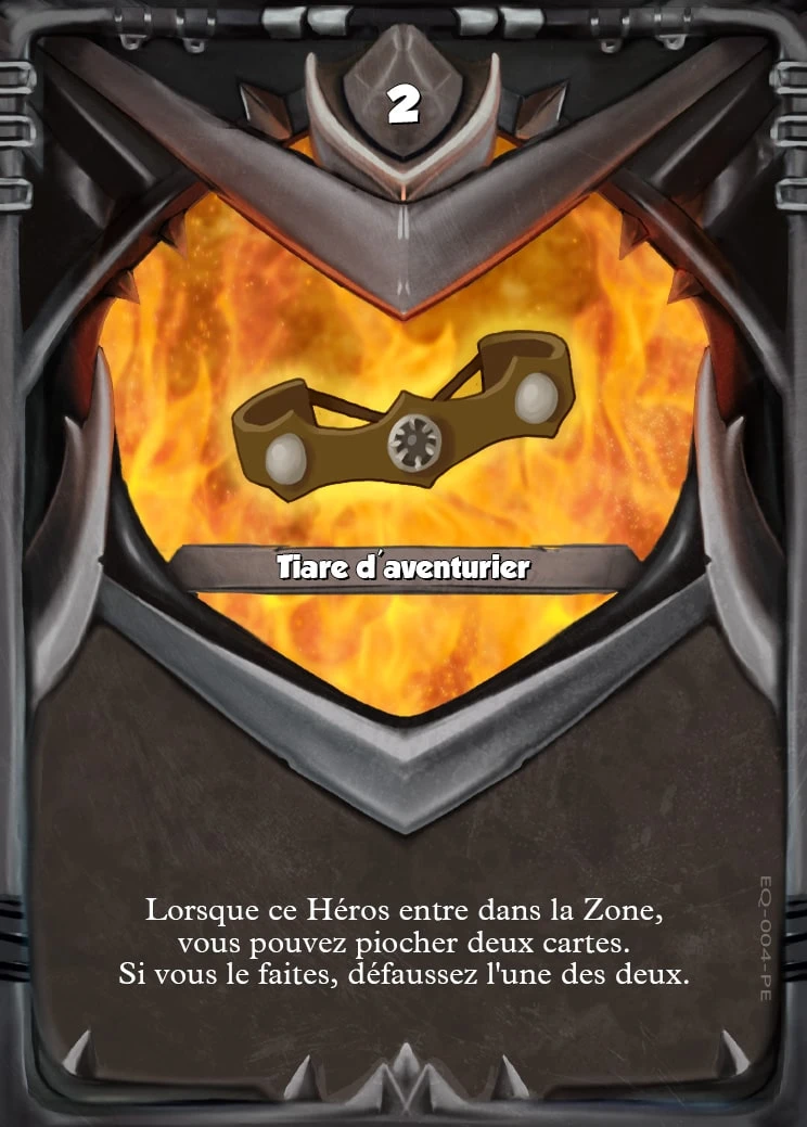 Carte Tiare d'aventurier
