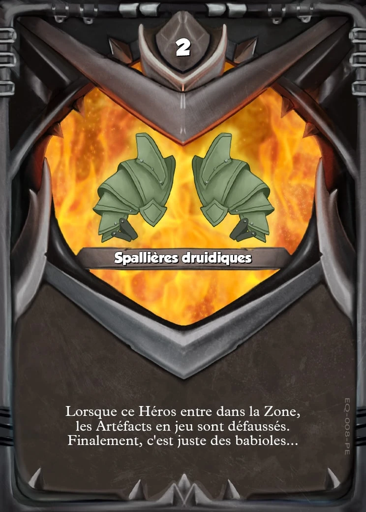 Carte Spallières druidiques