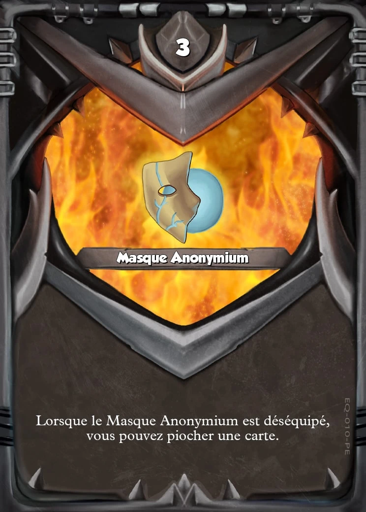 Carte Masque Anonymium