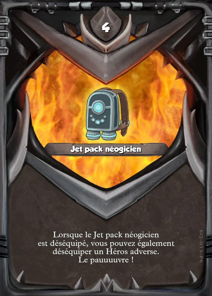 Carte Jet pack néogicien