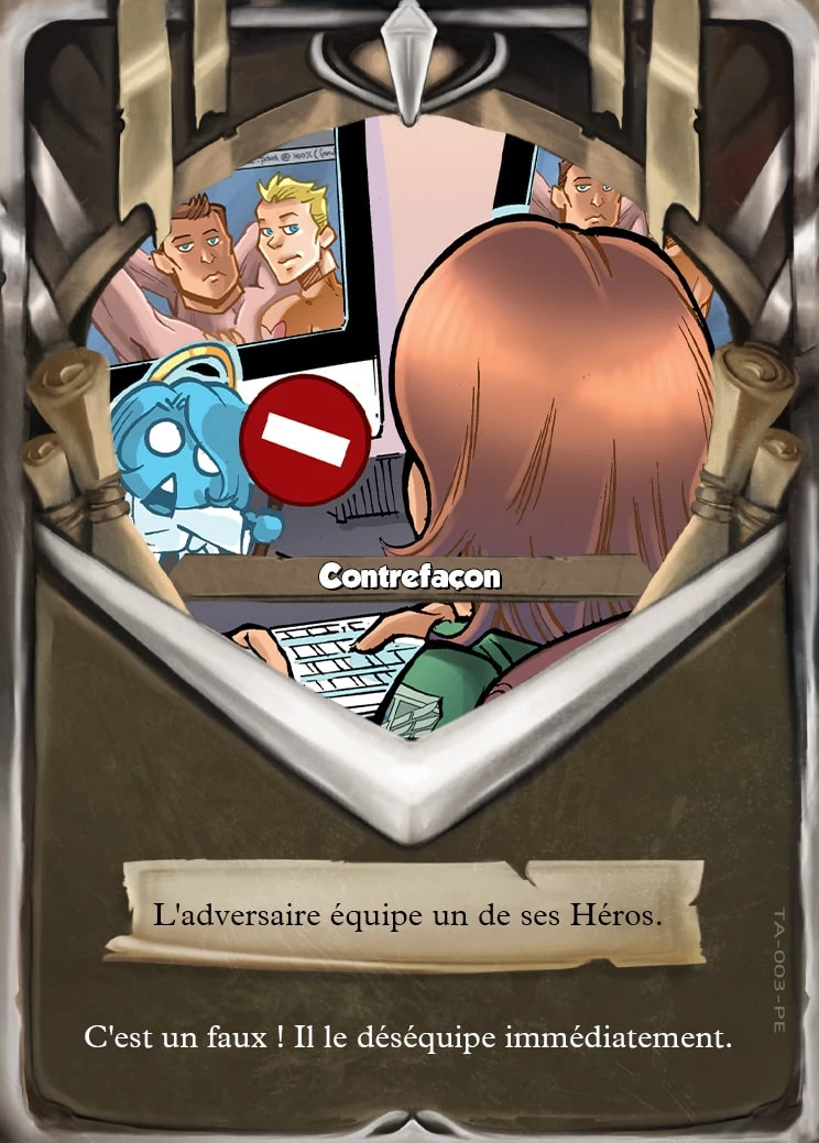 Carte Contrefacon