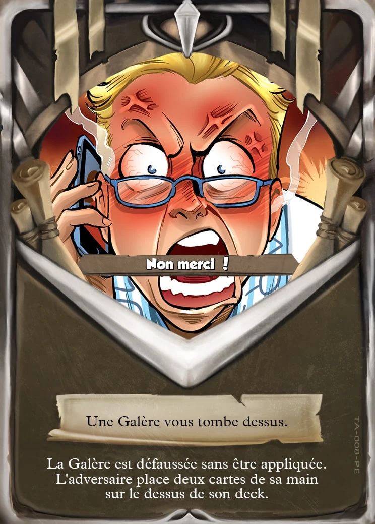 Carte Non merci !