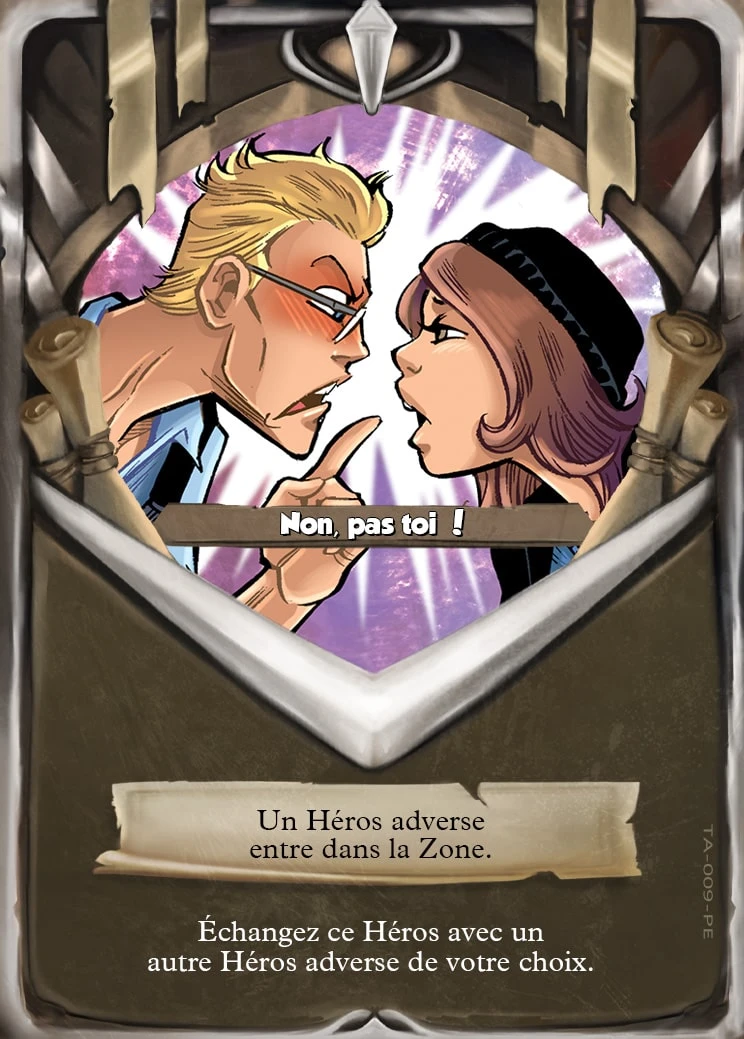 Carte Non, pas toi !