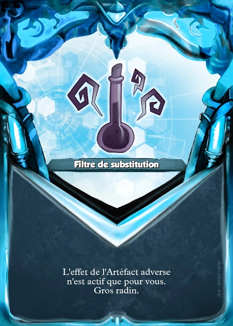 Carte Filtre de substitution