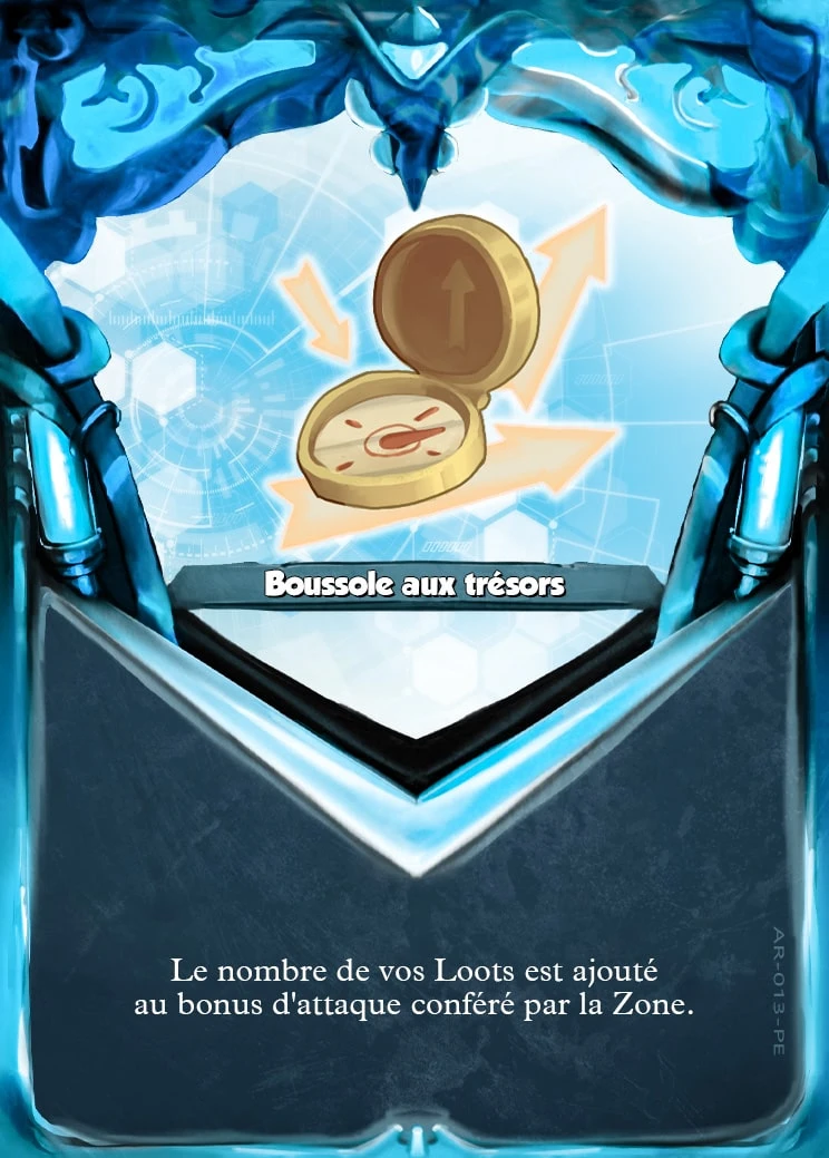 Carte Boussole aux trésors