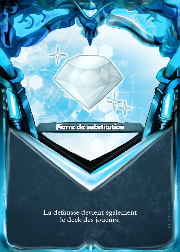 Carte Pierre de substitution