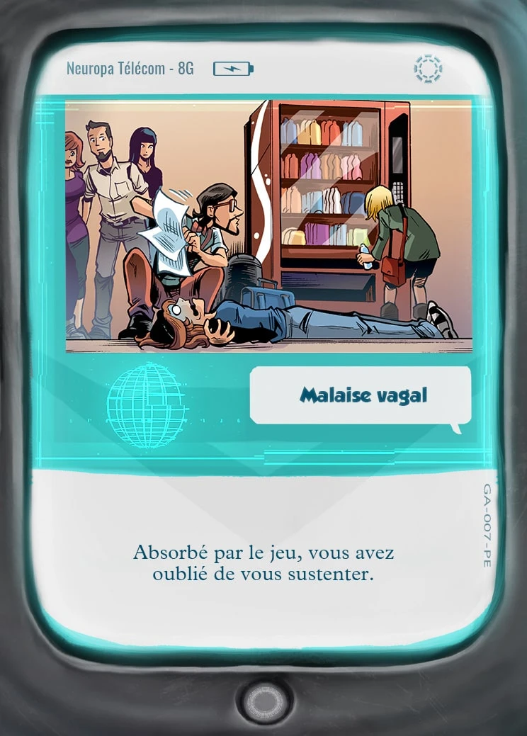 Carte Malaise vagal
