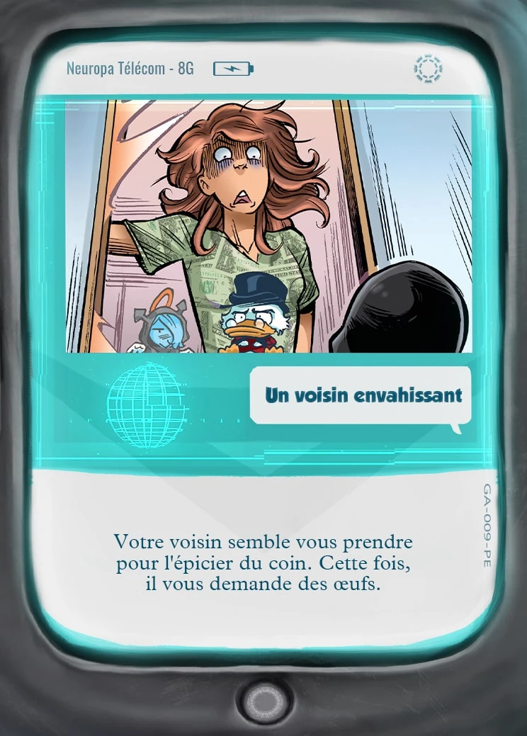 Carte Un voisin envahissant