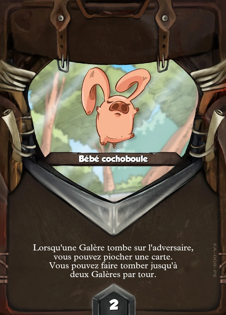 Carte Bébé cochoboule