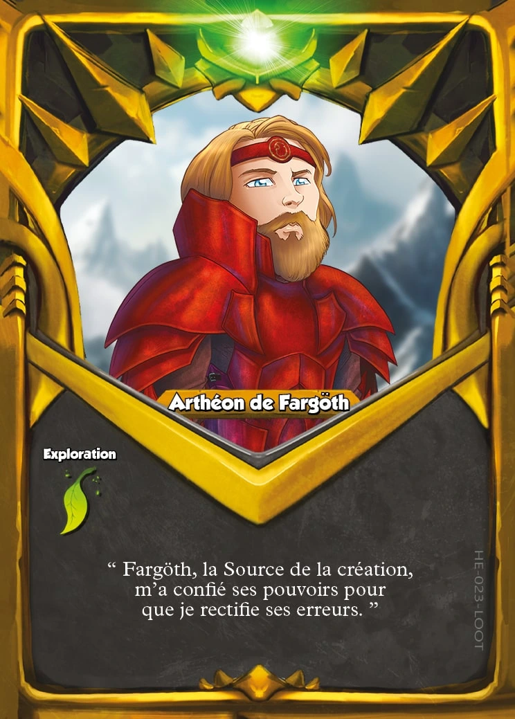 Carte Artheon de Fargöth